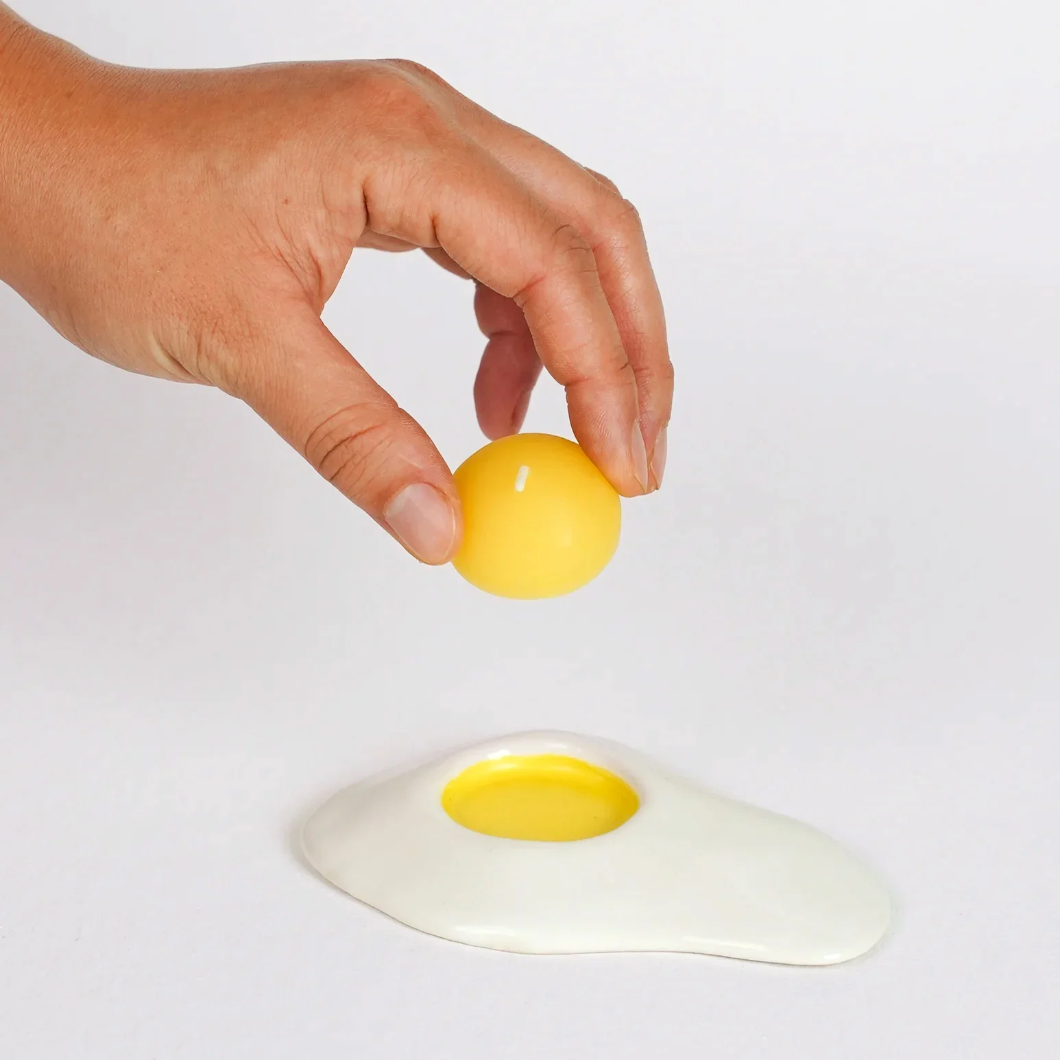 Ceramic Egg Candle Holder - Image 3