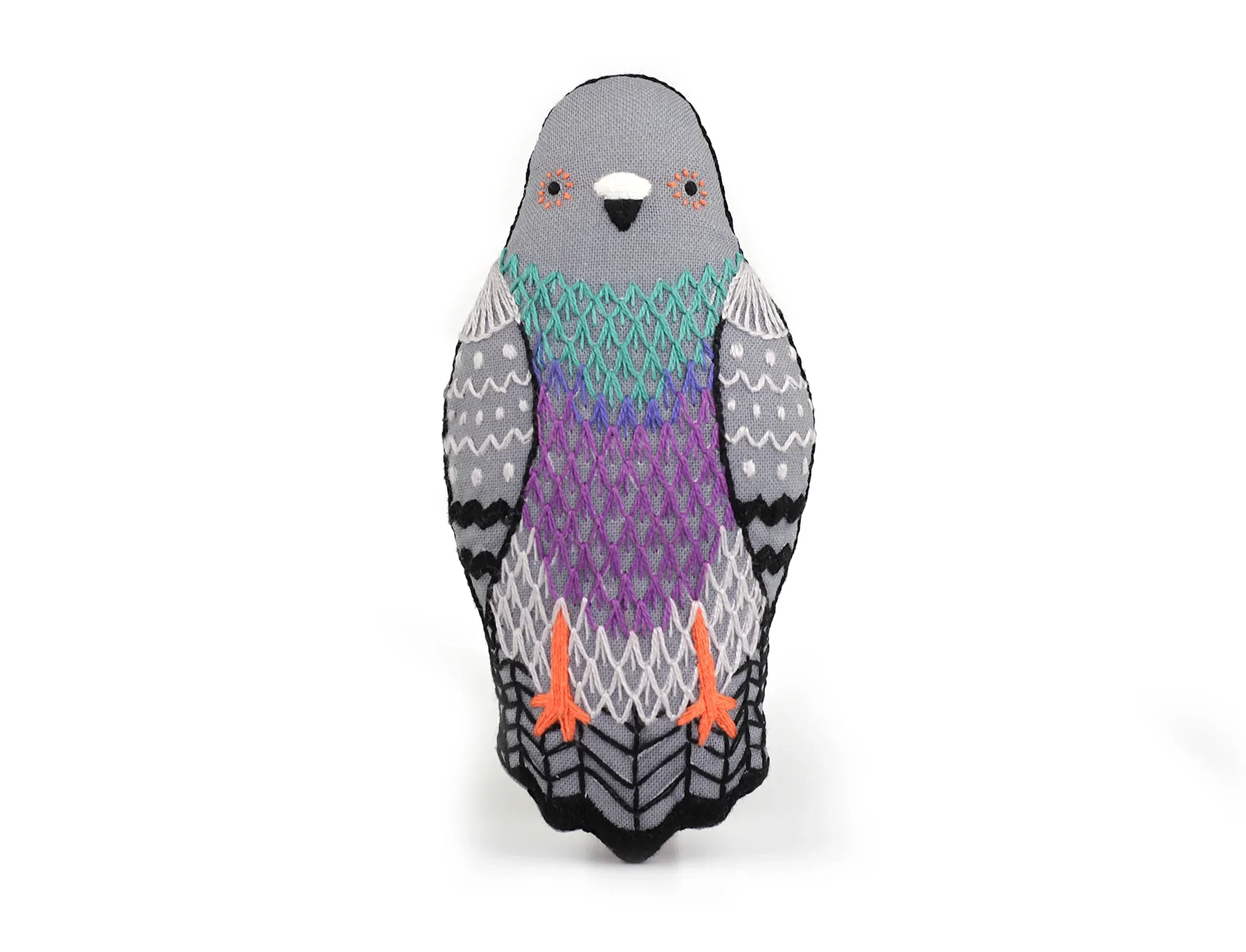 Pigeon Embroidery Kit - Image 3